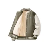 [Thickened Sherpa] Palm Green (Ma Dream Camellia Back Logo)  
[Утолщенный Шерпа] Пальмовый Зеленый (Ma Dream Camellia Логотип на Спине)