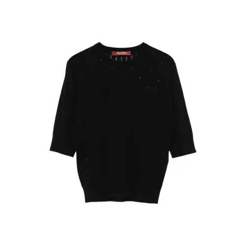 'S MAX MARA Черные Женские Свитера