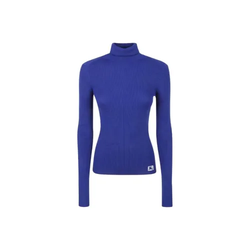 Burberry Темно-синие женские свитеры