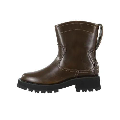 GANNI Ботильоны Женские Коричневый