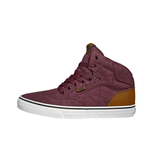 Vans Winston High Top Скейтборд Кроссовки Мужские Красные
