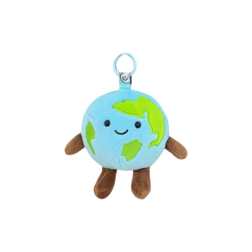 PUDOWRABBIT Милый Креативный Мультяшный Земля Плюшевый Брелок 10 см Рекомендуемая Высота