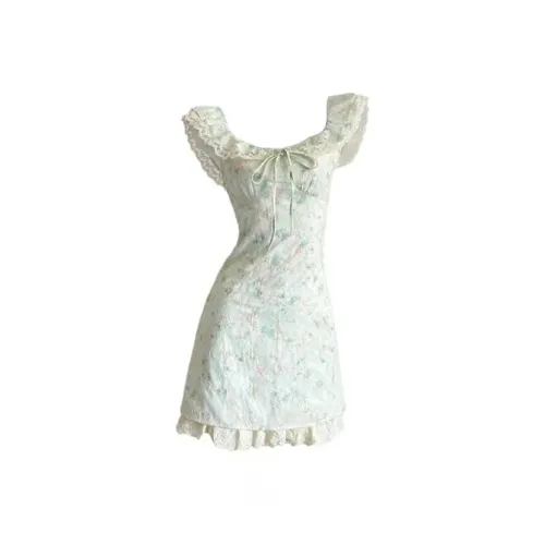 INNI Короткое платье с короткими рукавами женское