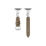 Kazu R Белый Звезда & Коричневая кожа