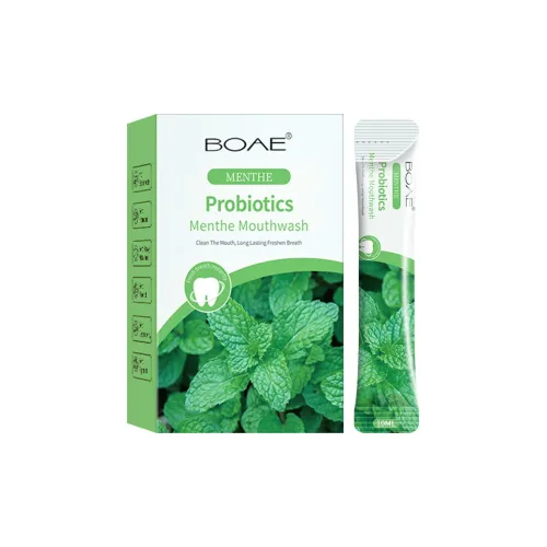 BOAE Мятный ополаскиватель для рта для ухода за полостью рта одноразовый портативный для очищения и освежения дыхания