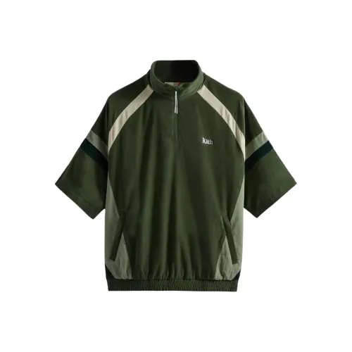 KITH Linden Ретро Quartzer Zip 'Корт' T Рубашка Унисекс