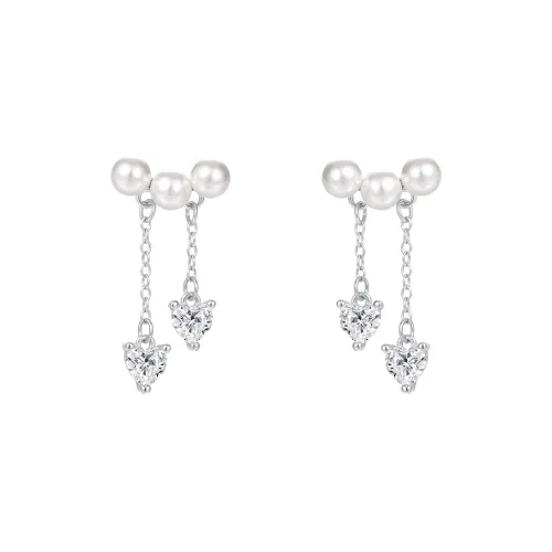B Z Copper Alloy Stud Earrings Women's