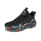 Чёрный и оранжевый красный