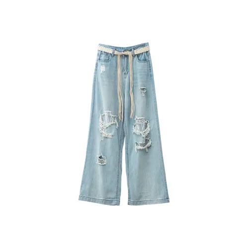 QIAOMONVHAI Женские Джинсы