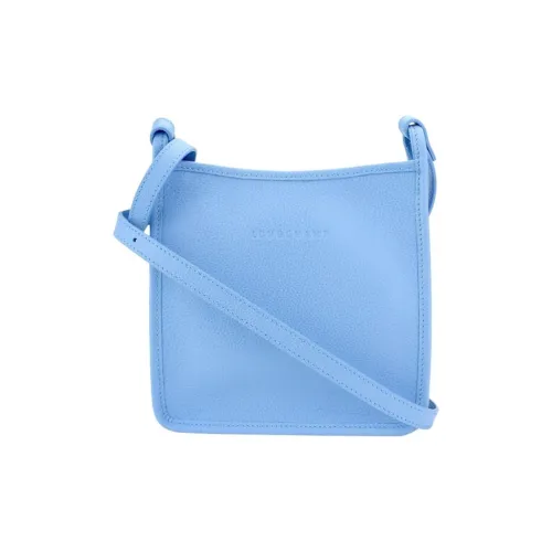 LONGCHAMP Le Foulonné Кожа Тоут Сумка Сумка для покупок Сумка через плечо Маленькая Женская Синяя