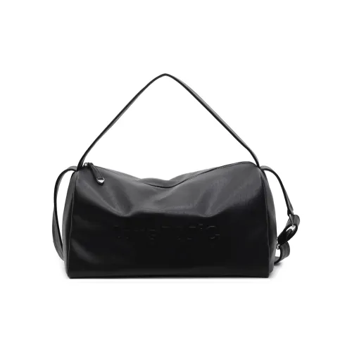 BUBM ПУ (полиуретан) Одно плечо Сумка Стандартная Унисекс Черный Желтый Экрю Фиолетовый