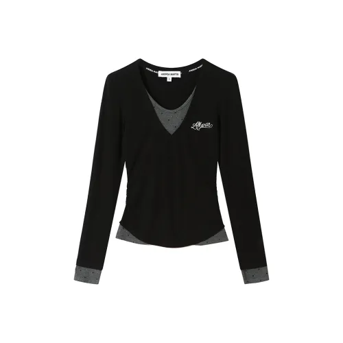 ANDREA MARTIN Реглан-рукав Т-рубашка Женская