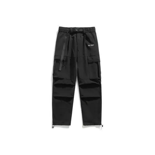 SK.TRIP Мужские карго-брюки черного цвета