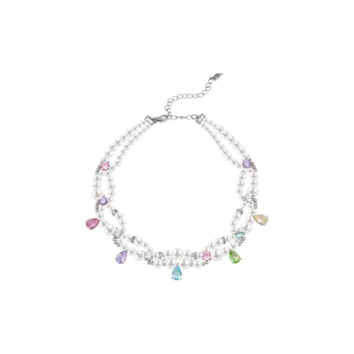 SUMIYAKI Ожерелья из синтетического кубического циркония Женские