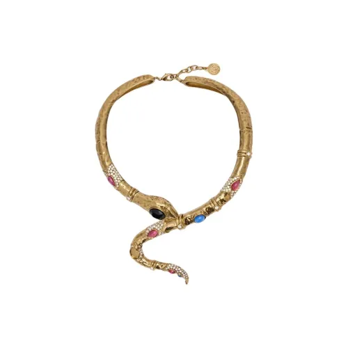 Roberto Cavalli Crystal Necklaces Женские Золото