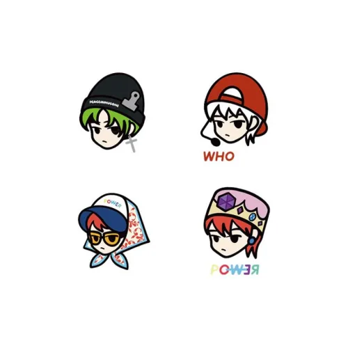 QINGSHANQIHAI Пава Стиль Модный и Крутой Временные Татуировки Временные Татуировки 1 Упаковка