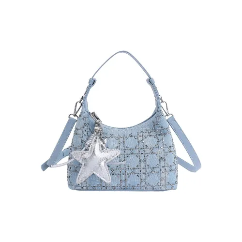 NX DOUGHNUT Denim Bag Women's Multicolor