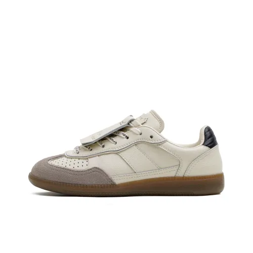 MADEN Ivy Preppy Легкий и Дышащий Низкий Топ Немецкая Армия Кроссовки Мужской Экрю