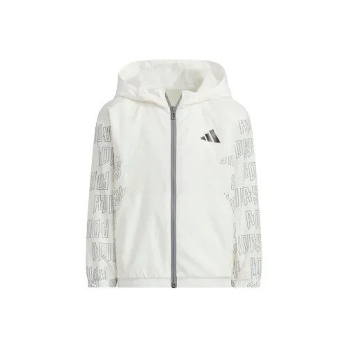 Adidas Белые Детские Куртки