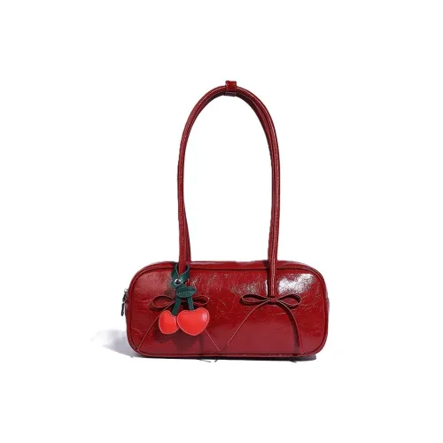 DIFFERENT FACES Коровья кожа Сумка Стандартная Женская Красная