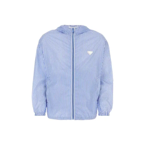 PRADA SS23 Куртки и Пальто Мужской Синий