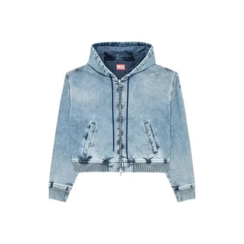 DIESEL Светлый Индиго Женские Куртки