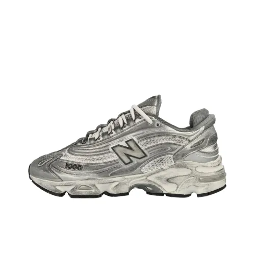 New Balance NB 1000 Поддержка Беговые кроссовки Мужской Серебряный