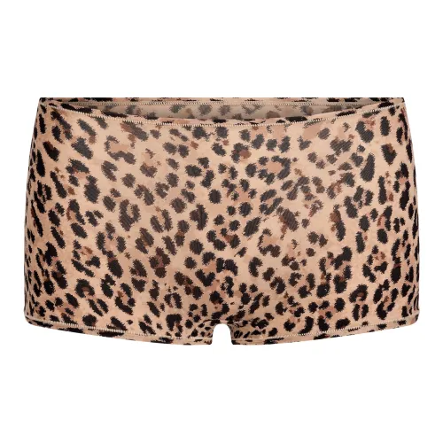 SKIMS FITS EVERYBODY серия Sienna Jaguar с принтом, женские боксер-шорты