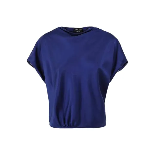 GIORGIO ARMANI Королевский Синий Женская Рубашка