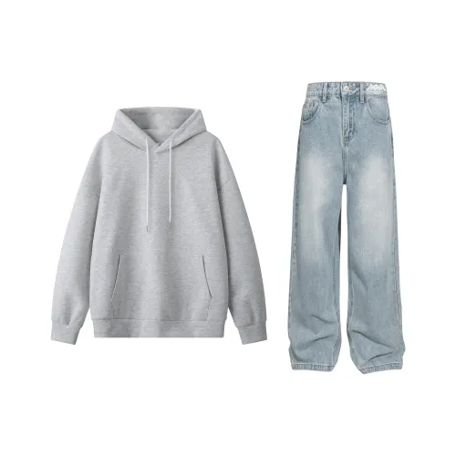 ZIRUNGE Унисекс Свитшот Комплекты