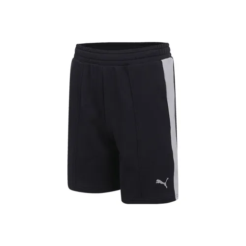 PUMA T7 Черные Мужские Повседневные Шорты