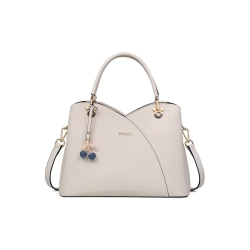 PT'SON Сумка через плечо из коровьей кожи сумка обычная женская бежево-серая