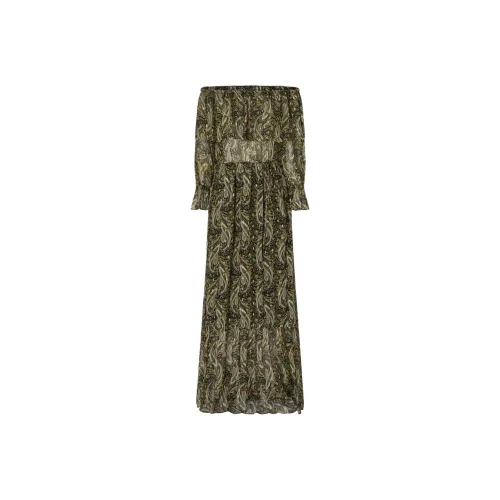 PINKO FW25 Длинное платье с длинными рукавами женское