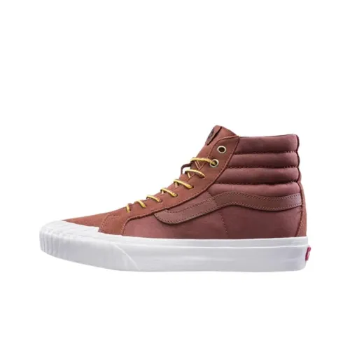 Vans Sk8 Hi Высокие Кроссовки для Скейтбординга Унисекс Красные