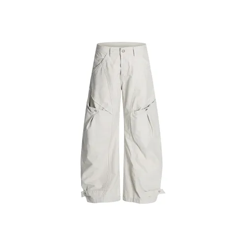 A3G4 Ecru Unisex Карго Брюки