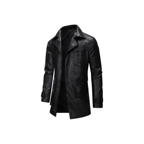 Kung Fu Snake Мужские кожаные куртки