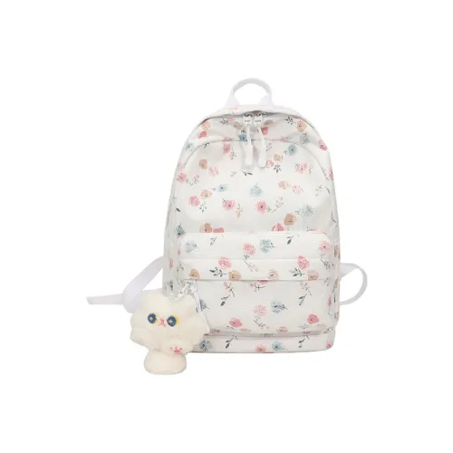 G.DUCKKIDS Nylon Backpack Standard White G.DUCKKIDS Нейлон Рюкзак Стандартный Белый