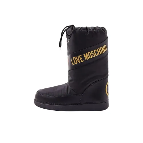 LOVE MOSCHINO Crew Сноубутсы Женские Черные