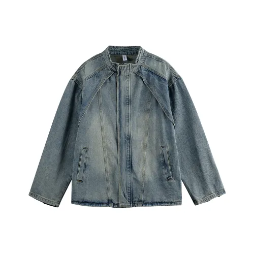 YONGYAN Синий Унисекс Джинсовые куртки