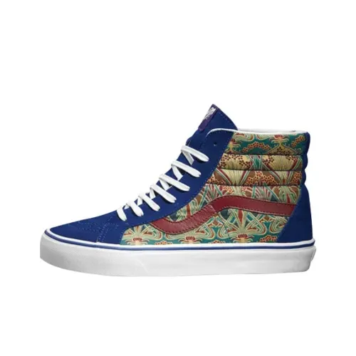 Vans Sk8 Hi Высокие Кроссовки для Скейтбординга Унисекс Синие