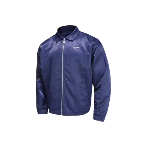 Nike Blue Men's Jackets Найк Синий Мужские Куртки