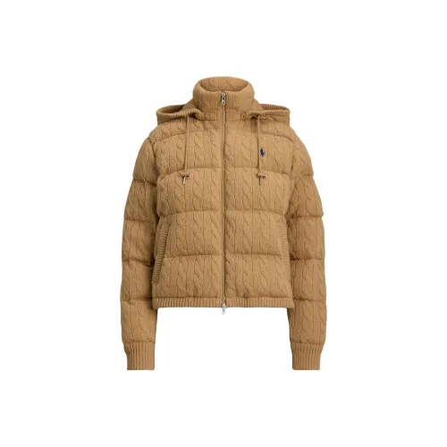 Polo Ralph Lauren Fw25 Хлопковый пуховик Женские