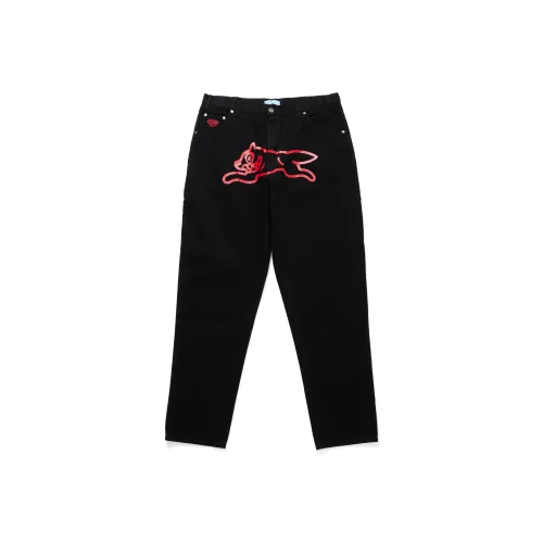 Мороженое, Черный, Унисекс, Джинсы