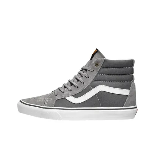 Vans Sk8 HI Высокие Кроссовки для Скейтбординга Унисекс Серые