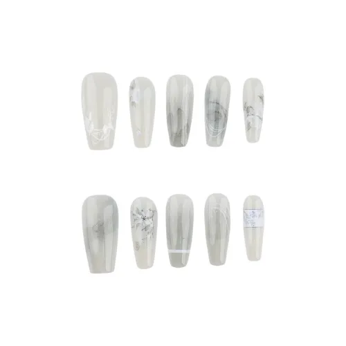 BDQC Мягкий Элегантность Ручная Рисовка Короткий Броня Осветляющий Фальшивая Бровь Средний Лестница Свежий Размытый Стиль Instagram