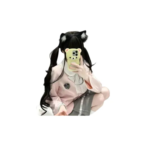 LIANXIANGKE Перука Длинная Вязаная Естественная Полная Комплект Голова Лолита Анти-Аджинг JK Стиль