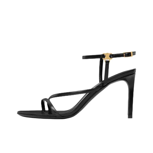 CELINE AVA One Ремешок Сандалии 8,5 см Женские Черные