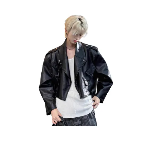 ICEGZ37 Унисекс Кожаные куртки