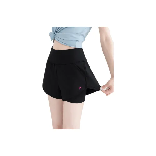 Барби Черные Женские Спортивные Шорты