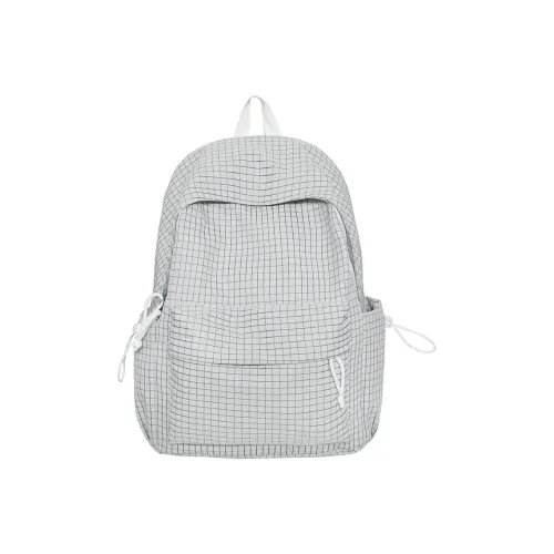 G.DUCKKIDS Nylon Backpack Standard Ecru Light Gray Black G.DUCKKIDS Нейлон Рюкзак Стандартный Экрю Светло-Серый Черный